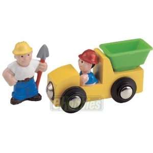   Tree Town Folk Construction Truck & Worker  50839 Toys & Games