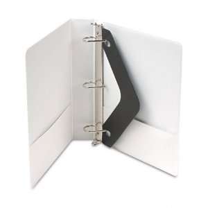  more paper than conventional round ring binders all within a sleeker 