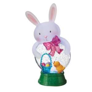  EASTER BUNNY with Chick Shimmer Sparkling Light up 