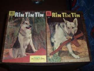 Rin Tin Tin 5 33   lot of 12 comic books  