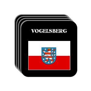 Thuringia (Thuringen)   VOGELSBERG Set of 4 Mini Mousepad Coasters