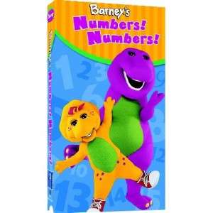 Barneys Numbers Numbers Learning VHS Kids Sing Dance  