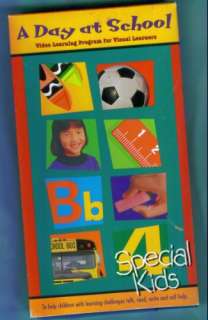   Special Kids Speech & Skill Building Videos   A Day at School [VHS