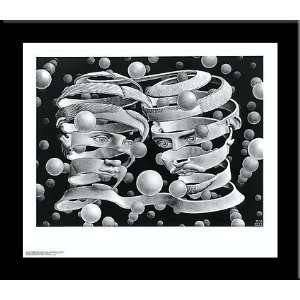  M.C. Escher Bond of Union FRAMED ART 26x30 Everything 