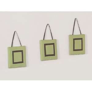  Green and Brown Hotel Wall Hanging Accessories by JoJo 
