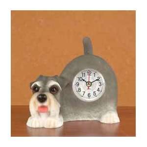  Schnauzer Tail Waggin Dog Clock