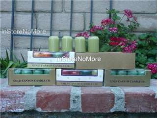 Gold Canyon Candles Votives 4 Pack RARE DISCONTINUED  