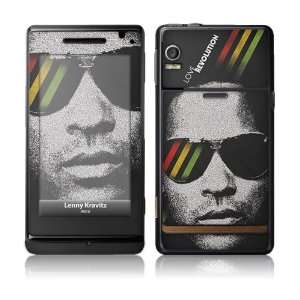   MS LK20045 Motorola Droid  Lenny Kravitz  Retro Skin Electronics