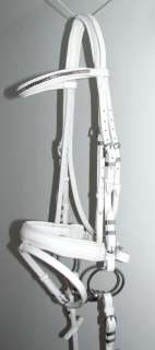 FSS FANCY Silver WHITE Comfort BAROQUE/FRIESIAN Bridle  