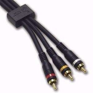   Cable. 50FT COMPOSITE A/V CABLE 3 RCA M/M VELOCITY A/V. RCA Male   RCA