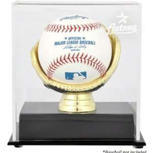  Houston Astros Gold Glove Single Baseball Logo Display 