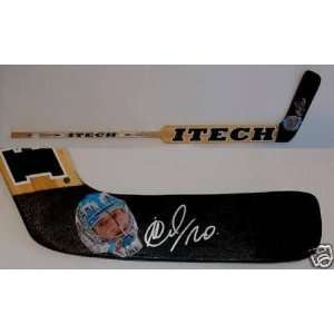  Evgeni Nabokov Autographed Stick   Russia Sports 