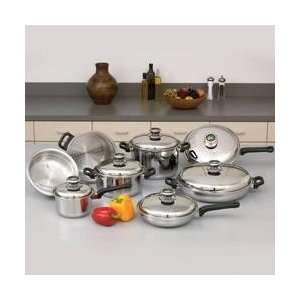  KTLARGE14 Chefs Secret® 14pc 12 Element Cookware Set 