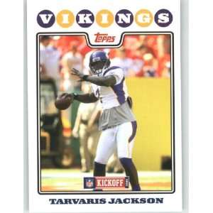 2008 Topps Kickoff #126 Tarvaris Jackson   Minnesota Vikings (Football 