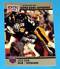 1990 Pro Set Football Jack Ham Card #96 Pittsburgh Steelers Super Bowl 