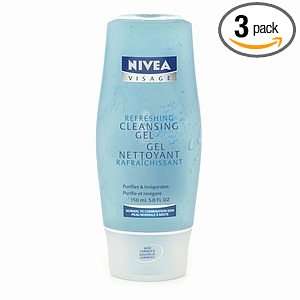 Nivea Visage Refreshing Cleansing Gel, Normal to Combination Skin 5 Fl 