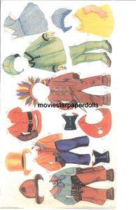 Vintage OUR GANG PAPER DOLL LASER RPRO FREESH~W2  