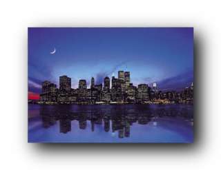 New York City Nyc Poster Skyline Cityscape In Ny Aa956  