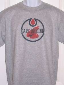 Cape Breton OILERS AHL Hockey Throwback T Shirt XXL  