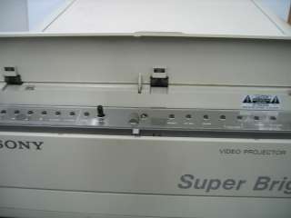 Sony VPH 1001Q Super Bright Video Projector  