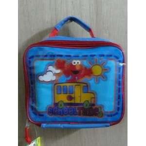 Sesame Street Elmo School Time Lunch Box with Water Bottle and Snack 