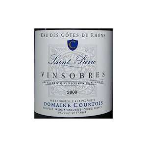   Domaine Courtois Vinsobres St. Pierre 750ml Grocery & Gourmet Food