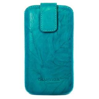 Original Blumax ® Wished Turquoise Leather Case for HTC Legend with 