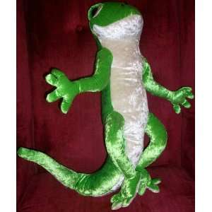    23 Plush Stuffed Jumbo Green Lizard Doll Toy Toys & Games