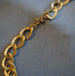 SARAH COVENTRY GOLD TONE 34 NECKLACE/BELT  