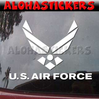 US AIR FORCE Vinyl Decal Car Truck Window Sticker ML31  