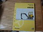 volvo ec15b ec20b excavator operators manual used expedited shipping 
