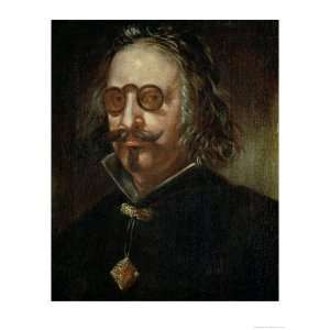  Portrait of Francisco de Quevedo Y Villegas Art Giclee 