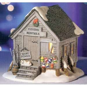  Christmas Village Collection ~ Fishing Rental ~ Electric 