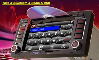 Volkswagen VW Touareg GPS MPEG2 MPEG4 Car DVD Autoradio Navigation RDS 