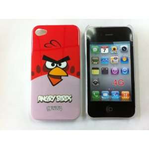  Generic Angry Bird Hard Case Iphone 4g 4s FREE SCREEN 