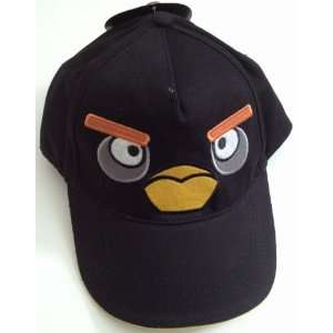  ANGRY BIRDS Black BIRD Baseball Hat Cap   Mens ,Boys (One 
