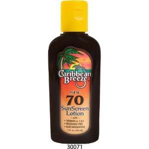  Caribbean Breeze SPF 70 Super Sunscreen Lotion, 1 oz (30 