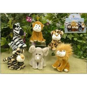  5 Zoo Animal w/Display, 6 Asst Case Pack 72 Everything 