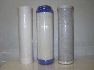 REVERSE OSMOSIS/DRINKING WATER FILTER FILTERS 3PCS.  
