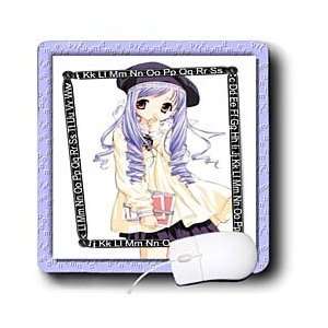   Designs General Themes   Schoolgirl Anime   Mouse Pads Electronics