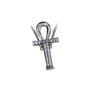  Ankh of the Dead Silver Pendant Necklace Jewelry