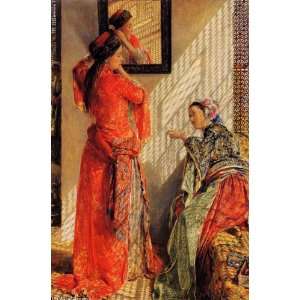 FRAMED oil paintings   John Frederick Lewis   24 x 36 inches   Indoor 