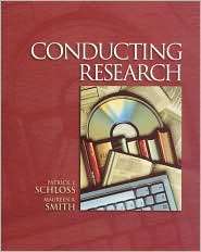 Conducting Research, (0024073709), Patrick J. Schloss, Textbooks 