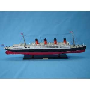   Cruise Ship Model Wooden Replica Home Nautical Decor Not a Model Kit