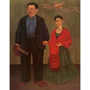  Fine Oil Painting, Frida Judy FDA03 30x40