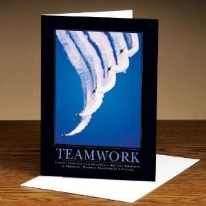  Successories Teamwork Jets 25 Pack Greeting Cards Office 