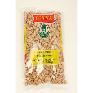 Diana Dry Pinto Beans 12 oz   Frijoles Grocery & Gourmet Food