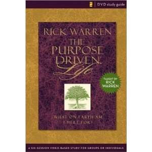  Purpose Driven® Life DVD Study Guide A Six Session Video 
