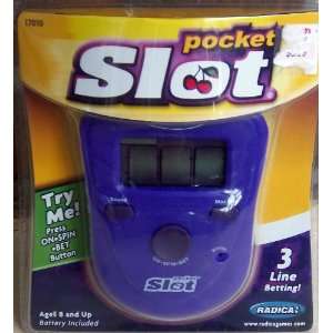  Radicas Pocket Slot   purple (2006) Toys & Games