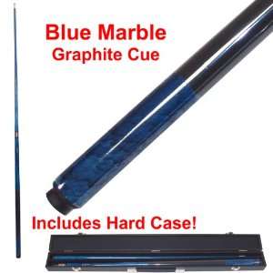  Blue Marble Graphite Cue Billiard Stick